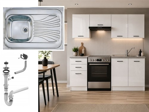 Kitchen cabinets fitted - kitchen,