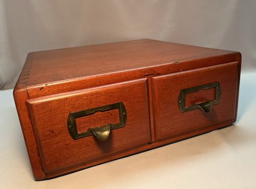 Antique wood drawer - wood,