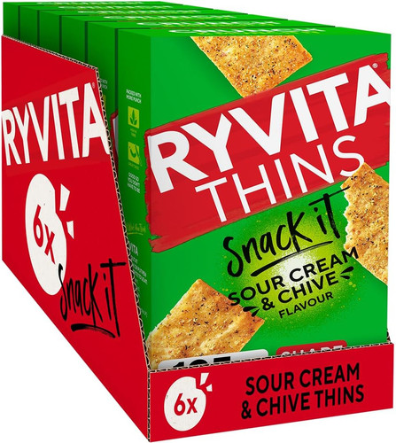 Ryvita thins snack - ryvita, it