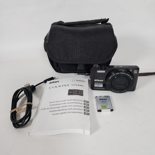 Nikon coolpix s7000 16mp - nikon, 20x