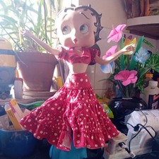 Danbury Mint Flamenco Betty Boop Porcelain Collector Doll no stand 