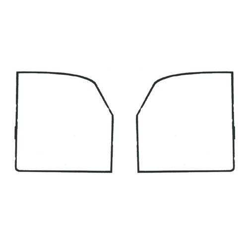 Beetle door seal kit 1966 - seal,