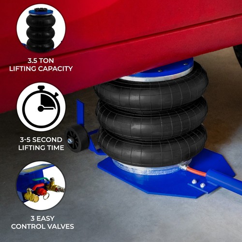 Triple air bag jack - jack, long