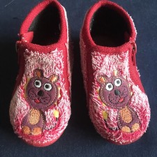Childrens Bichou Slipper Shoes : Euro 19/Uk 3. Bellamy France