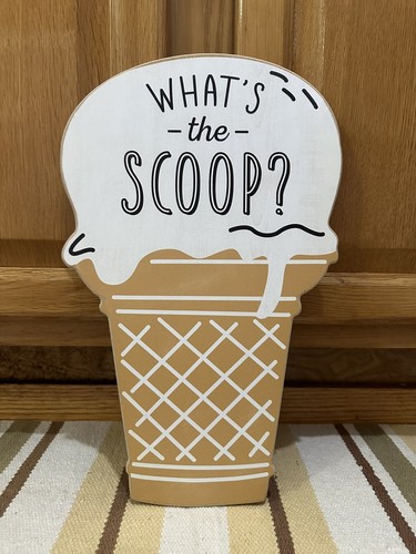Ice cream sign - cream,