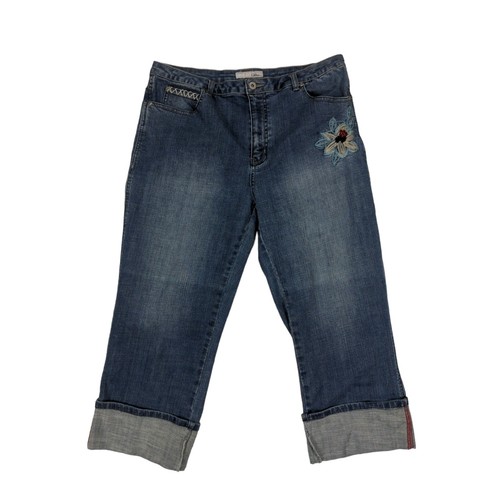 Chicos platinum capri - platinum, jeans