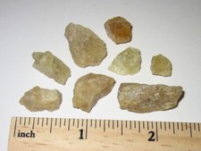 8 SMALL RARE 0.3"- 0.8"