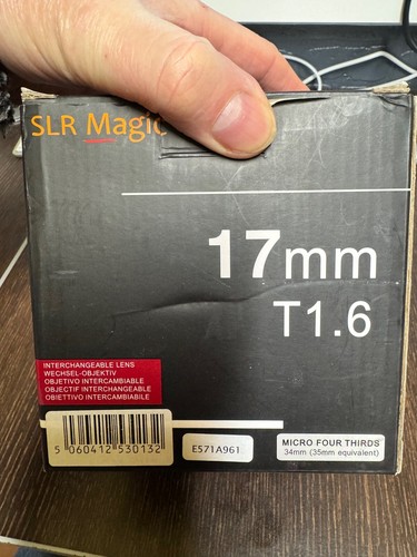 Slr magic 17mm cinema - t1.6,
