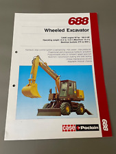 Case 688 Wheeled Excavator Brochure