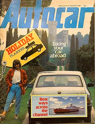 Autocar magazine jan - magazine, 14-jan-84