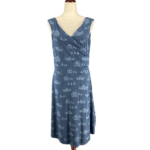 Blue platypus faux - faux, dress