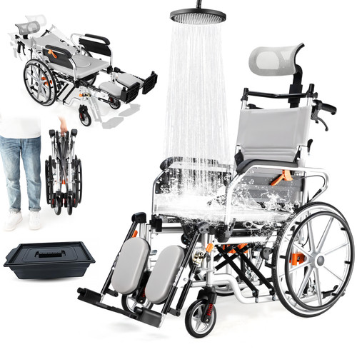 Reclining wheelchair - 3,