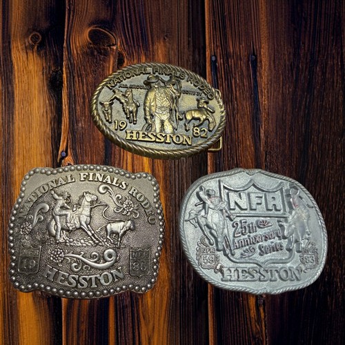 Hesston rodeo buckles from - 3,
