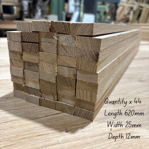 Planed oak hardwood timber - oak,