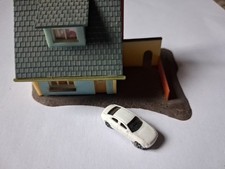 Faller or Vollmer N gauge Model Railway Plastic Dormer Bungalow & Car 