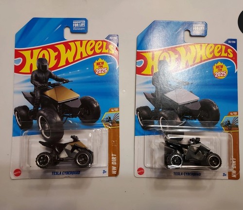 Hot wheels tesla cyber - wheels,