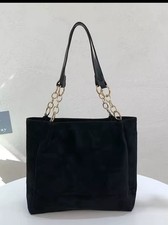 Stylish Suede Shoulder Bag