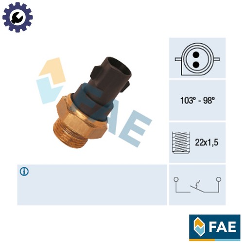 Temperature switch radiator - temperature,