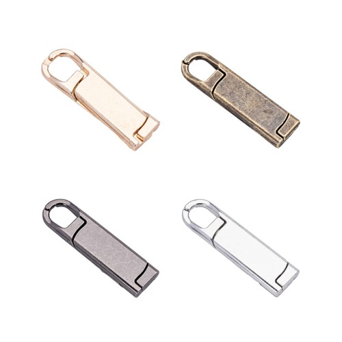 4pcs zippers puller slider - 4pcs,