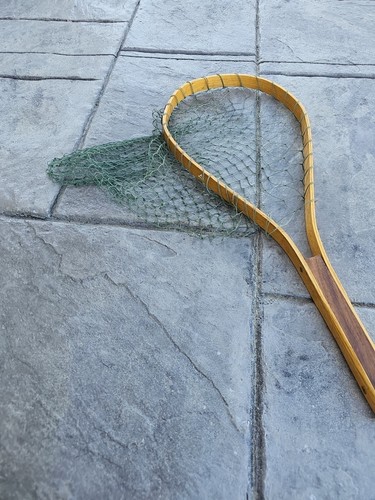 Vintage wooden fly fishing - vintage,