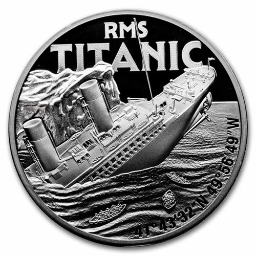 2025 niue rms titanic oz - rms, 1