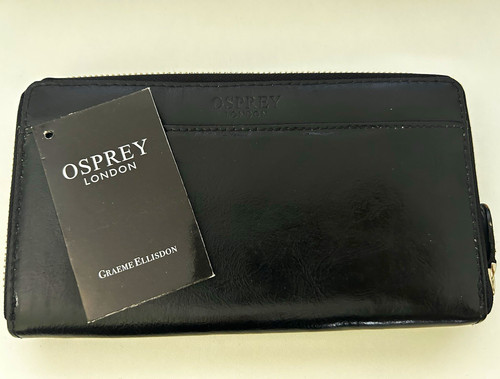 Osprey london black leather - black,