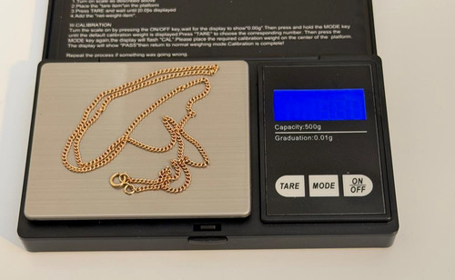 9ct rose gold - , chain
