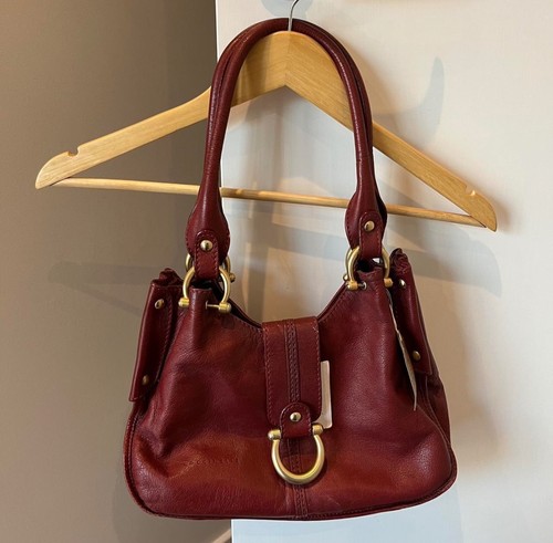 Red coccinelle leather - ,