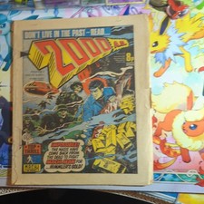 2000AD Judge Dredd Comic Prog