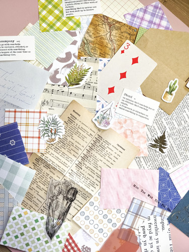 Vintage ephemera junk journal - ephemera,