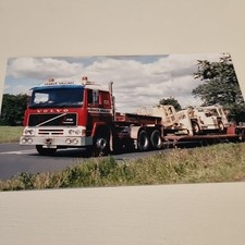 Heanor Haulage Volvo F12 Low Loader     Truck/Lorry photo  6x4 