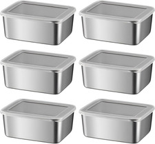 6Pcs Stainless Steel Food