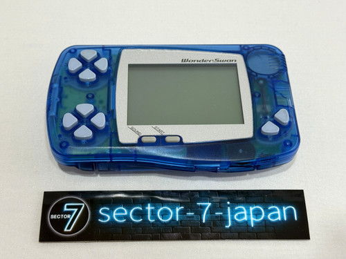 Bandai wonderswan blue - wonderswan, ws-001