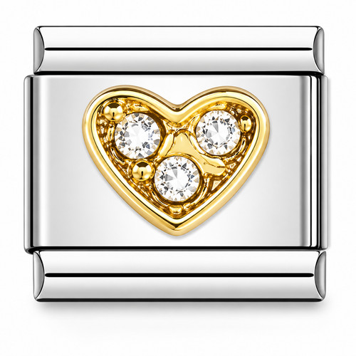 9mm italian charm - gold, silver