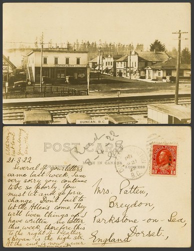 Canada 1922 old - real, photo
