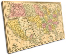 Old USA American Atlas Maps