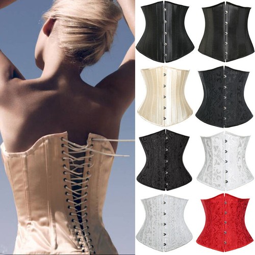 Womens boned cincher - boned, lace-up
