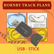 Track Plans Hornby 00 OO Gauge Model Railway 130 Layouts guides Scenery On USB