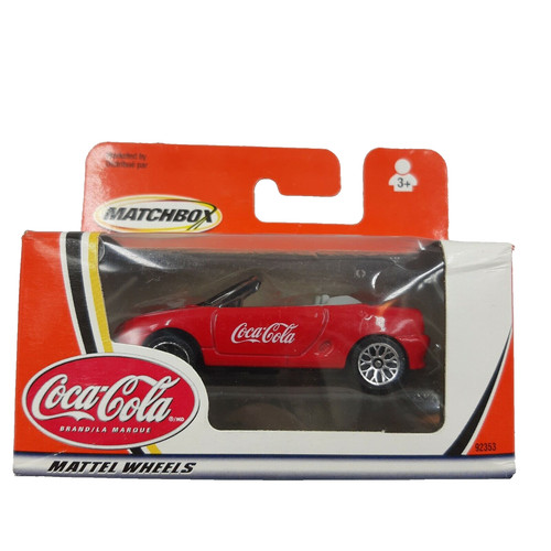 Coca cola matchbox - coca-cola, mattel
