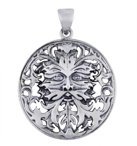 Sterling silver green - silver, man