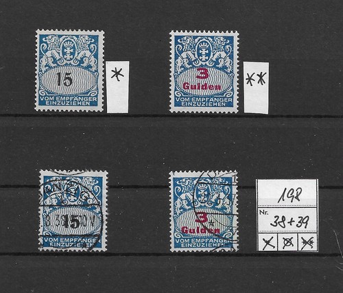 Gdansk postage 39 unused - +,