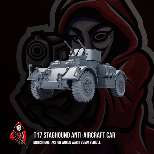 T17 staghound anti aircraft - staghound, anti-aircraft