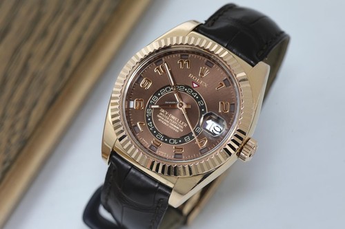 Rolex sky dweller 326135 rose - rolex,