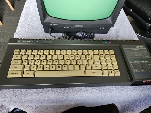 Amstrad cpc6128 with goteck - with,