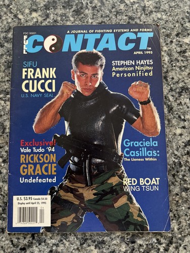 Vtg full contact magazine - full,