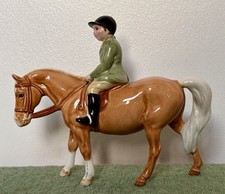 Beswick Boy on Pony 1500 in Palomino Gloss