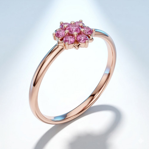Natural certified ceylon pink - natural,