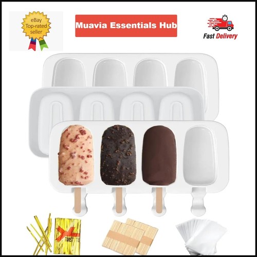 4pcs large silicone popsicle - silicone,