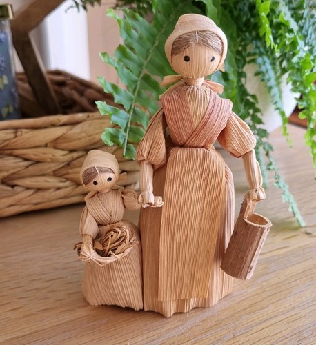 Corn husk doll - husk,