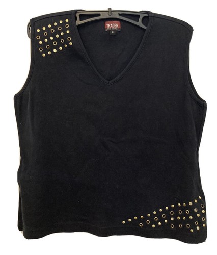 Trader jeans company navy tank - jeans,